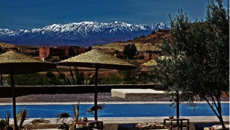 Hotel Lescale De Ouarzazate Tazentoute Exterior foto