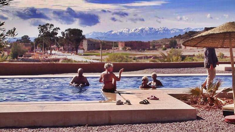 Hotel Lescale De Ouarzazate Tazentoute Exterior foto